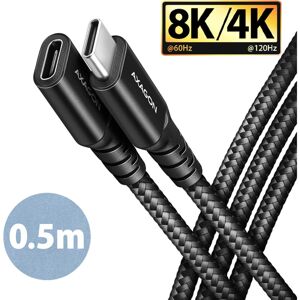 AXAGON BUCM32-CF05AB prodlužovací kabel USB-C 0.5m černý