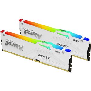 Kingston Fury Beast White RGB 32GB (2x16GB) DDR5 5600 CL36, AMD EXPO