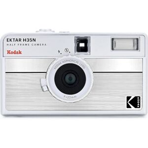 Kodak EKTAR H35N Striped Analogový fotoaparát stříbrný