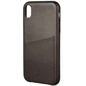 iWant PU kožený obal s kapsou Apple iPhone XR černý