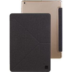 UNIQ Yorker Kanvas pouzdro se stojánkem iPad 9,7" (2017/2018) černé