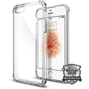 Spigen Crystal Shell kryt Apple iPhone SE/5S čirý