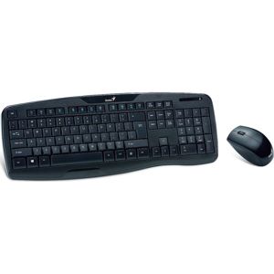 Genius KB-8000X set bezdrátové klávesnice a myši černý