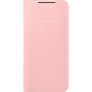 Samsung LED View Cover pouzdro Galaxy S21 5G (EF-NG991PPE) růžové