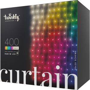 Twinkly Curtain Multicolor chytrý závěs se žárovkami 400 ks
