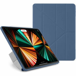 Pipetto Origami TPU pouzdro Apple iPad Pro 12,9“ námořnicky modré