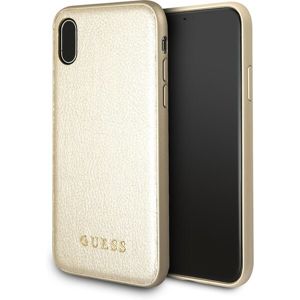 Guess Iridescent GUHCPXIGLGO pouzdro iPhone X/XS zlaté
