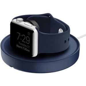 UNIQ Dome nabíjecí stojánek pro Apple Watch tmavě modrý