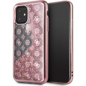 Guess 4G Peony Glitter GUHCN65PEOLGP kryt iPhone 11 Pro Max růžový