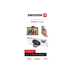 Swissten 3in1 MagStick držák pro iPhone (kompatibilní s MagSafe)