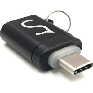 iWant USB C / USB 3 redukce na klíče černá