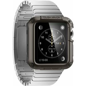 Spigen Tough Armor odolný kryt Apple Watch S1/S2 42mm šedé