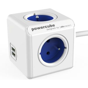 PowerCube Extended USB zásuvka modrá