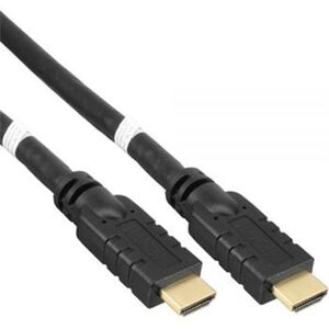 PremiumCord HDMI High Speed with Ether.4K@60Hz kabel se zesilovačem,30m, 3x stínění, M/M, zlacené ko