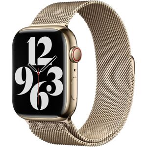 Apple Watch 49/45/44/42mm zlatý milánský tah