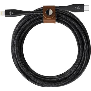 Belkin BOOST Charge Duratek USB-C/Lightning kabel, 1,2m černý