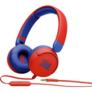 JBL JR310 dětská náhlavní sluchátka modrá/červená