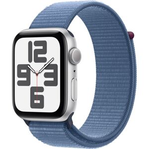 Apple Watch SE (2022) Cellular 44mm sportovní provlékací řemínek ledově modrý
