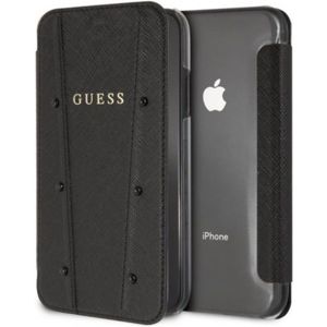 Guess Kaia Book case GUFLBKI65KASABK iPhone XS Max černé