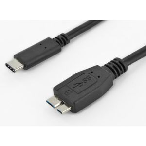 PremiumCord kabel USB C 3.1 - USB 3.0 Micro-B 0,6m
