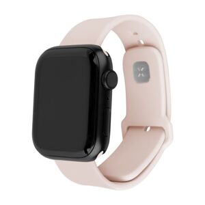 FIXED set silikonových řemínků Apple Watch 42/44/45mm růžový