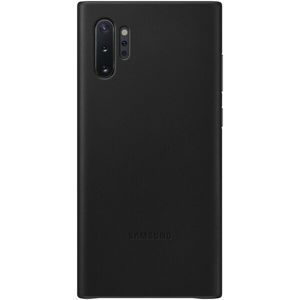 Samsung EF-VN975LBEGWW kožený zadní kryt Galaxy Note10+ černý