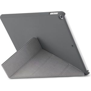 Pipetto origami flipové pouzdro Apple iPad 10,2" (2019) šedé