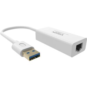 Vision USB na Ethernet adaptér TC-USBETH bílý