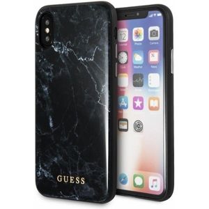 Guess Marble kryt iPhone X/XS černý