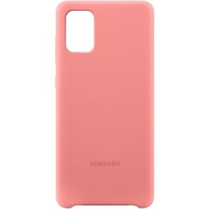 Samsung Silicone Cover kryt Galaxy A71 (EF-PA715TPEGEU) růžový
