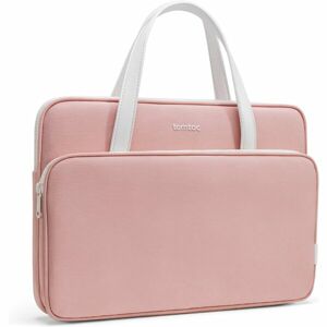 tomtoc Premium Briefcase 14" MacBook Pro (2021) růžový