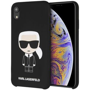Karl Lagerfeld Full Body Iconic silikonový kryt iPhone XR černý