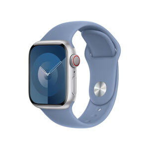 Apple Watch 41mm ledově modrý sportovní řemínek S/M