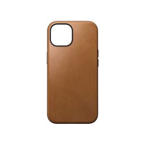 Nomad Modern Leather MagSafe kryt iPhone 15 english tan
