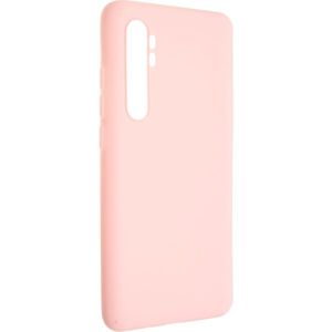 FIXED Story silikonový kryt Xiaomi Mi Note 10 Lite růžový