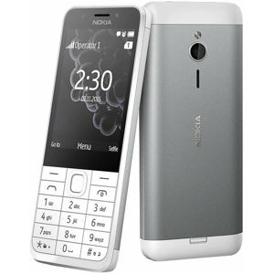 Nokia 230 stříbrná