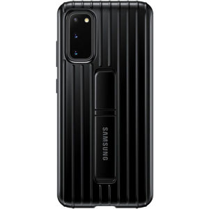 Samsung EF-RG985CB tvrzený ochranný zadní kryt se stojánkem Galaxy S20+ černý