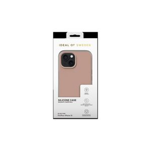 iDeal Of Sweden silikonový zadní kryt s MagSafe iPhone 15 světle růžový