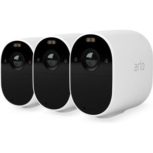 Arlo Essential venkovní bezpečnostní kamera 3 Pack (Base station není součástí balení) bílá