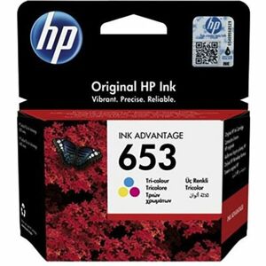 HP 653 Original Ink Advantage Cartridge tříbarevná