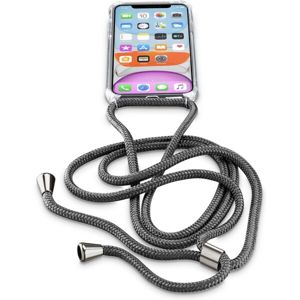 Cellularline Neck-Case se šňůrkou na krk Apple iPhone 11 černý (eko-balení)