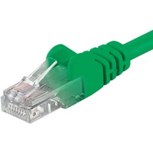 PremiumCord Patch kabel UTP RJ45-RJ45 CAT6 0,25m zelený