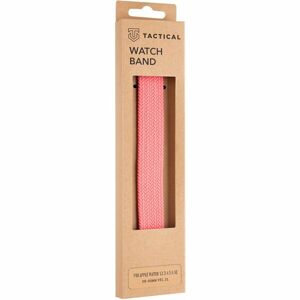 Tactical pletený převlékací řemínek Apple Watch 38/40/41mm růžový XL