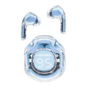 Acefast T8 Crystal Bluetooth sluchátka do uší modrá