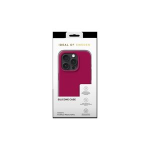 iDeal Of Sweden silikonový zadní kryt iPhone 15 Pro tmavě růžový