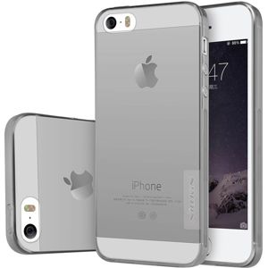 Nillkin Nature TPU pouzdro Apple iPhone 5/5S/SE šedé