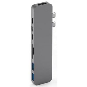 HyperDrive PRO USB-C Hub MacBook Pro vesmírně šedý