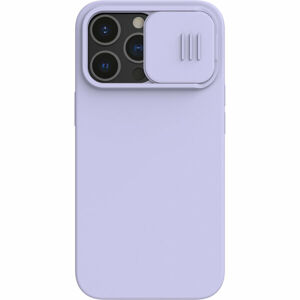 Nillkin CamShield Silky silikonový kryt iPhone 13 Pro fialový