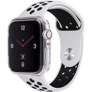 UNIQ Glase Slim TPU pouzdro Apple Watch Series 4/5 (44mm) čiré