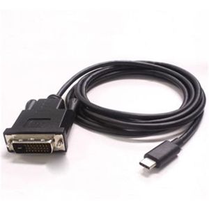 PremiumCord kabel USB-C 3.1 na DVI černý